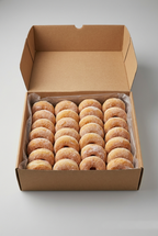 Donuts Clásicas Azucaradas Congeladas – Caja de 75 unidades