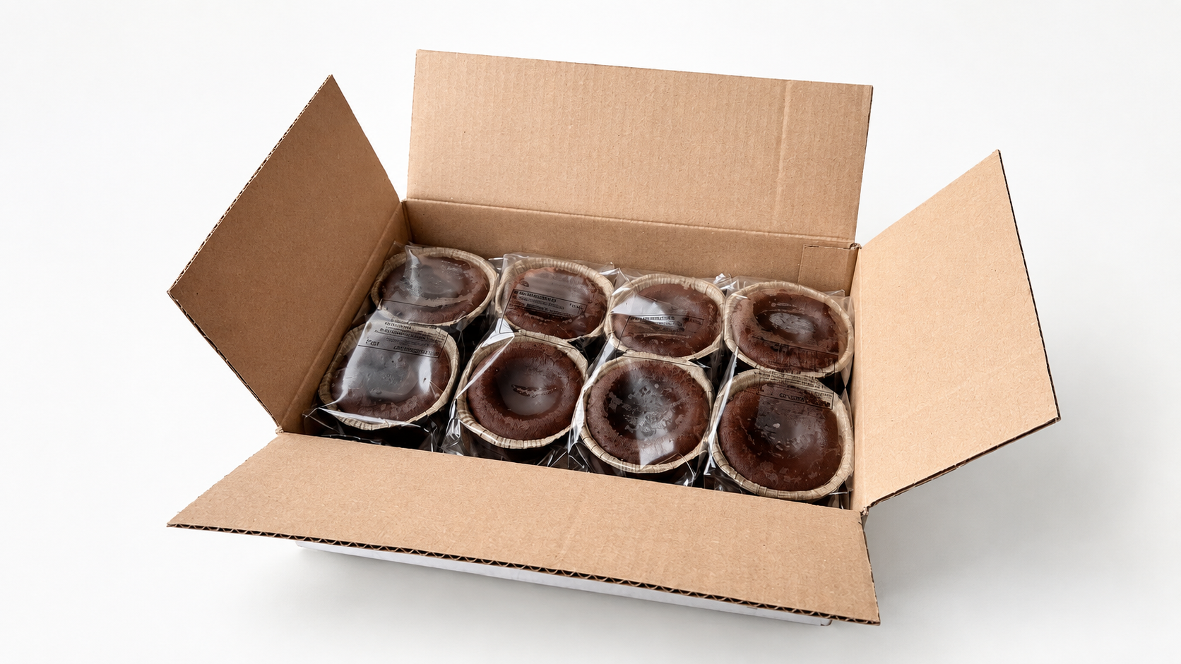 Volcán de Chocolate - Caja de 24 unidades